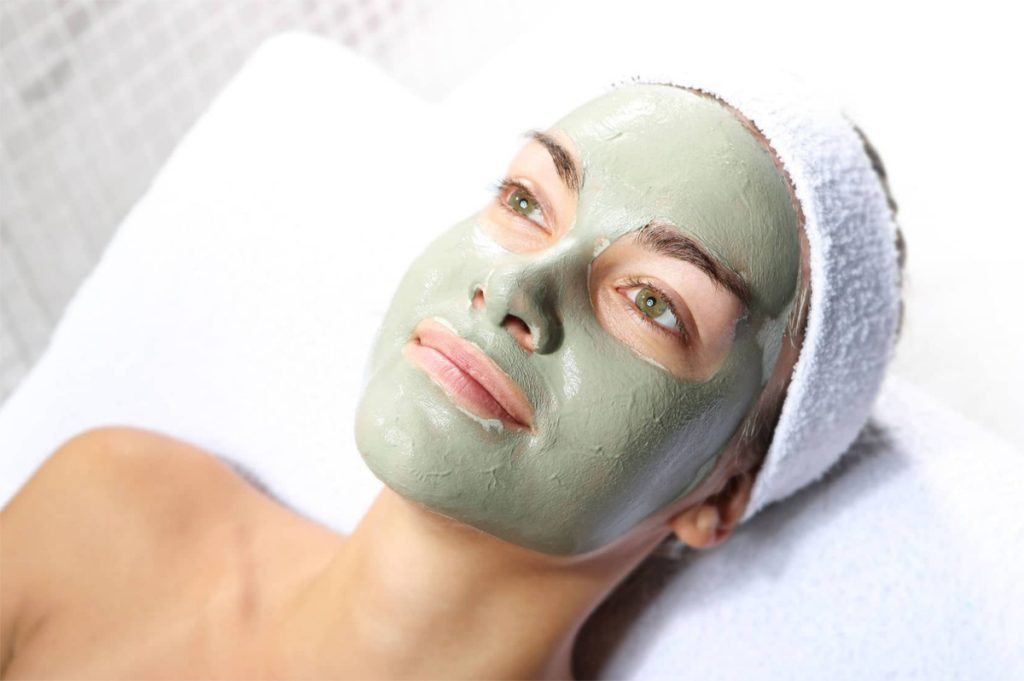 Glinka zielona na trądzik